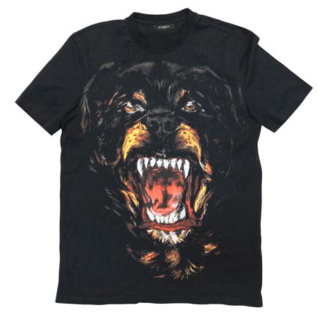 givenchy fighting rottweilers graphic jersey t-shirt|givenchy rottweiler t shirt women.